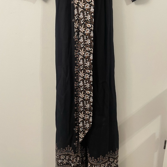 NWT Veronica Beard Blaise Black Multi Evening Gown Dress V-Neck Size 2 - Picture 4 of 7